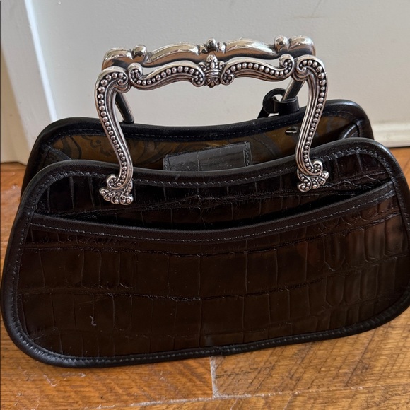 Brighton Croc-Embossed Handbag - Picture 2 of 3
